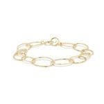 Large Multi Link gold Bracelet