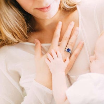 Tanzanite Mother and baby