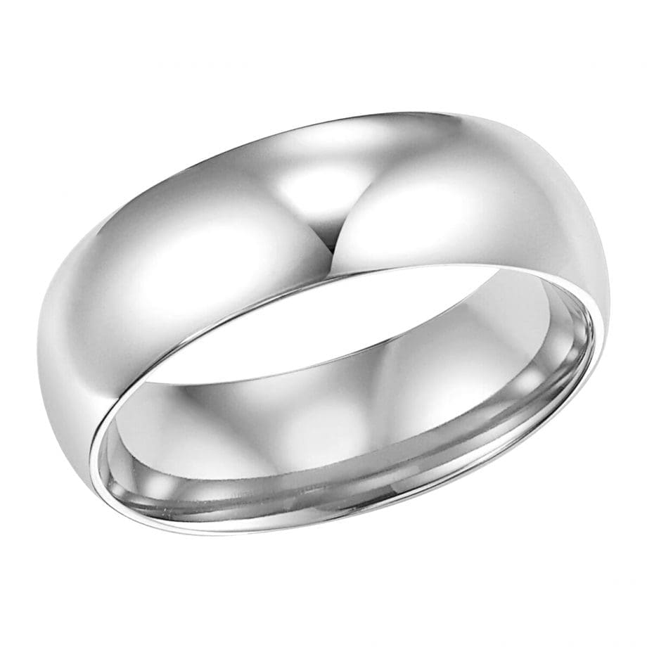 classic wedding Band 6mm low dome