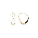 Curvy Hoop Earring