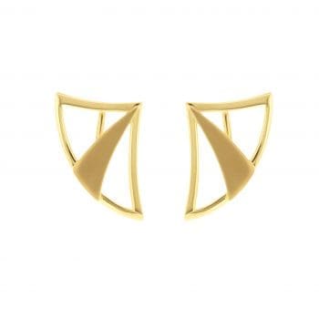 olympian bow earrings - artemis