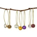 LONG COMET EARRINGS