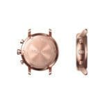 Carat S1401: 38MM, White Dial, Brown Leather #280029 smartwatch watch back