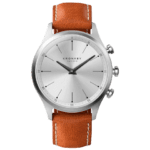 Kronaby Sekel S3125-1: 41MM White Dial, Brown Leather #280019 smartwatch watch