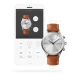 Kronaby Sekel S3125-1: 41MM White Dial, Brown Leather #280019 smartwatch watch App