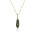 Pear Shaped Tourmaline Pendant