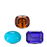 Zircon, Tanzanite & Turquoise