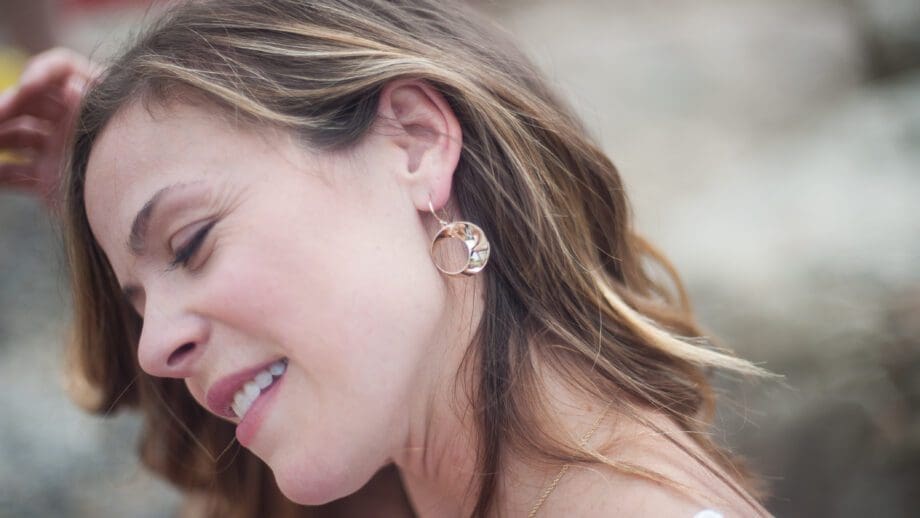 Large Mobius Dangle earrings collection