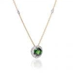 Tourmaline Necklace with Diamonds Originally $2165
