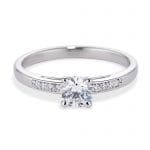 Diamond and White Gold Stella Ring