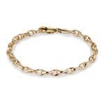teardrop chain bracelet