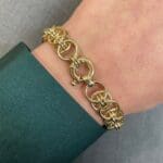 Our Lattice Bracelet in Yellow Gold