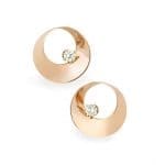 Mobius Twist Earrings - Brown Goldsmiths