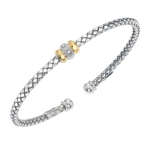 Traversa Cuff Bracelet with Diamond Rondelle 265745 - VHB 1067 D -