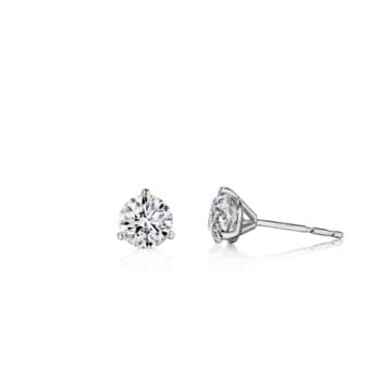 Classic White Gold Diamond Studs