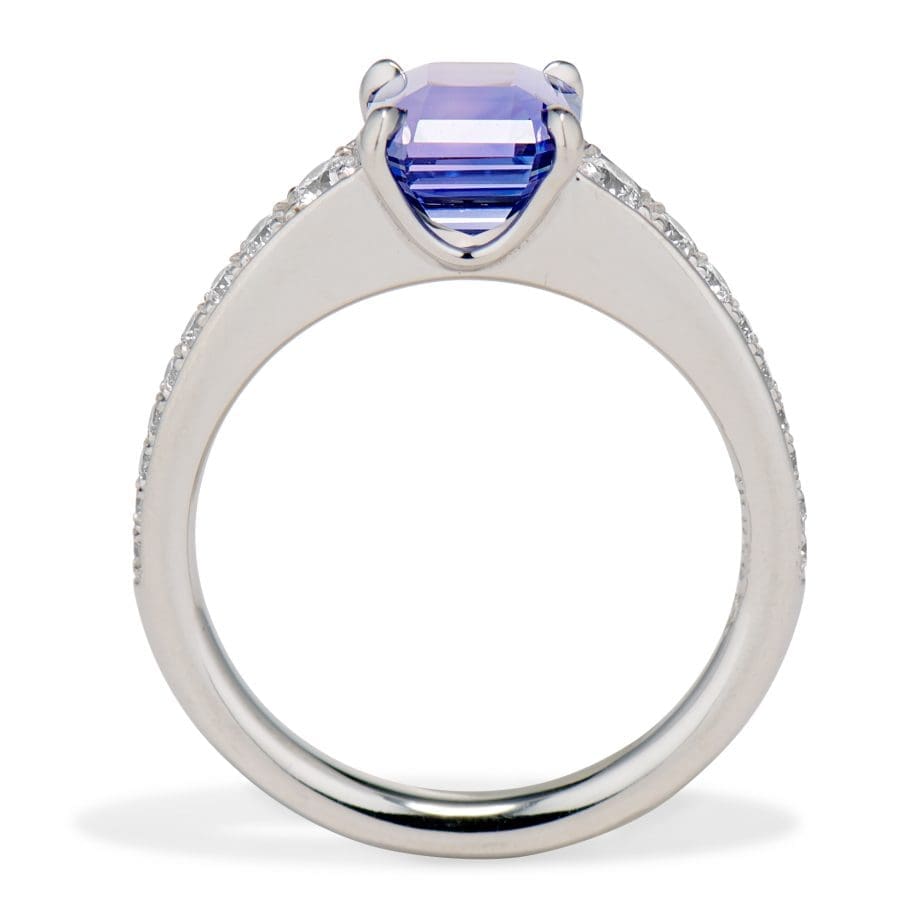 purple sapphire engagement ring 120690