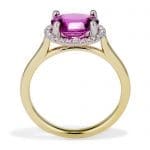 hot pink sapphire ring 120693