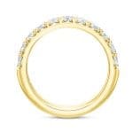 060870 - Diamond band flush fit 18k yellow gold 0.75cttw 11 rounds 6233Y_c1 finger hole view