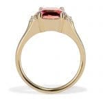 160545 Pink Tourmaline Ring