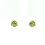 393648 Peridot Stud Earrings