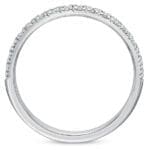 New Aire Diamond Band 6294Y_c3 through the finger view in Platinum 629429_c3