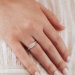New Horizon Diamond Engagement Ring