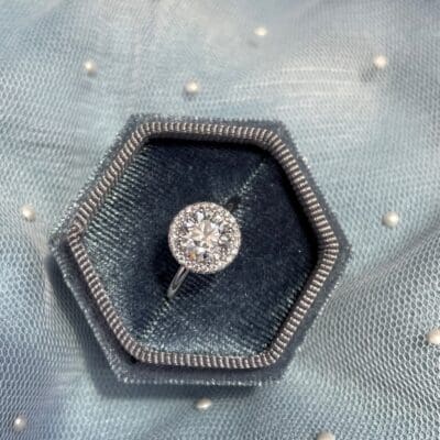 Ring in Blue Box