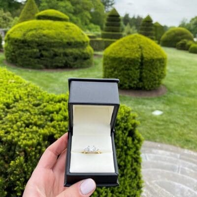 Ring in box