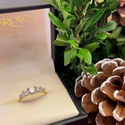 Ring with Pinecone