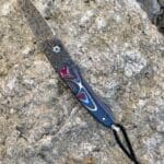 Throttle Knife with blue