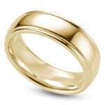 18K Yellow Gold Wedding Band