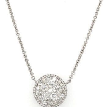 165-31 Diamond Pendant Necklace