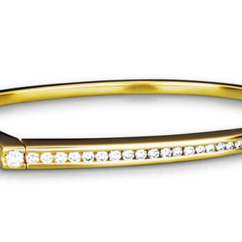 396CH-7 Diamond Bangle Bracelet Pascal Lacroix