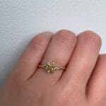 Natural Fancy Color Diamond Ring