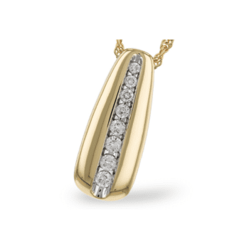 N8517 Diamond Channel Drop Pendant