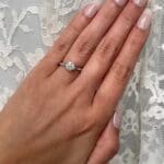 Viisi Platinum Diamond Ring