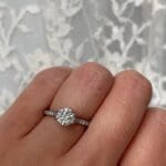 Viisi Platinum Diamond Ring