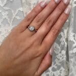 Petite Embrace Ring - Platinum