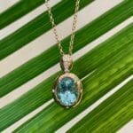 March 2025 Monthly Feature Aquamarine Pendant