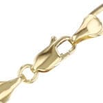 Paperclip Bracelet – 5.2mm - clasp view