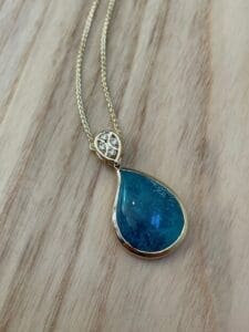Final Chrysacolla Pendant Final Chrysacolla Pendant