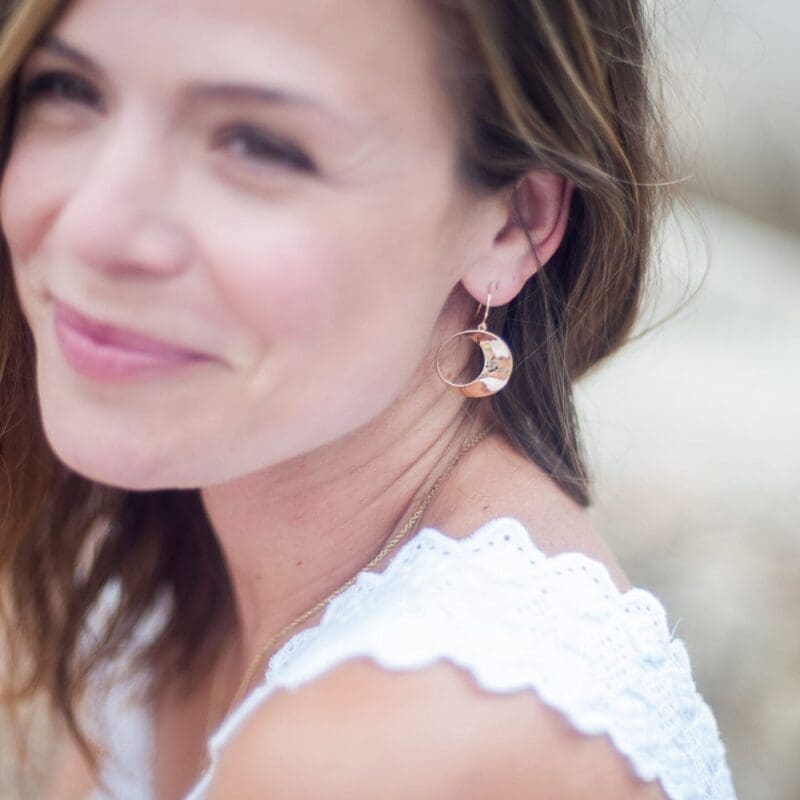 Mobius Dangle Earrings