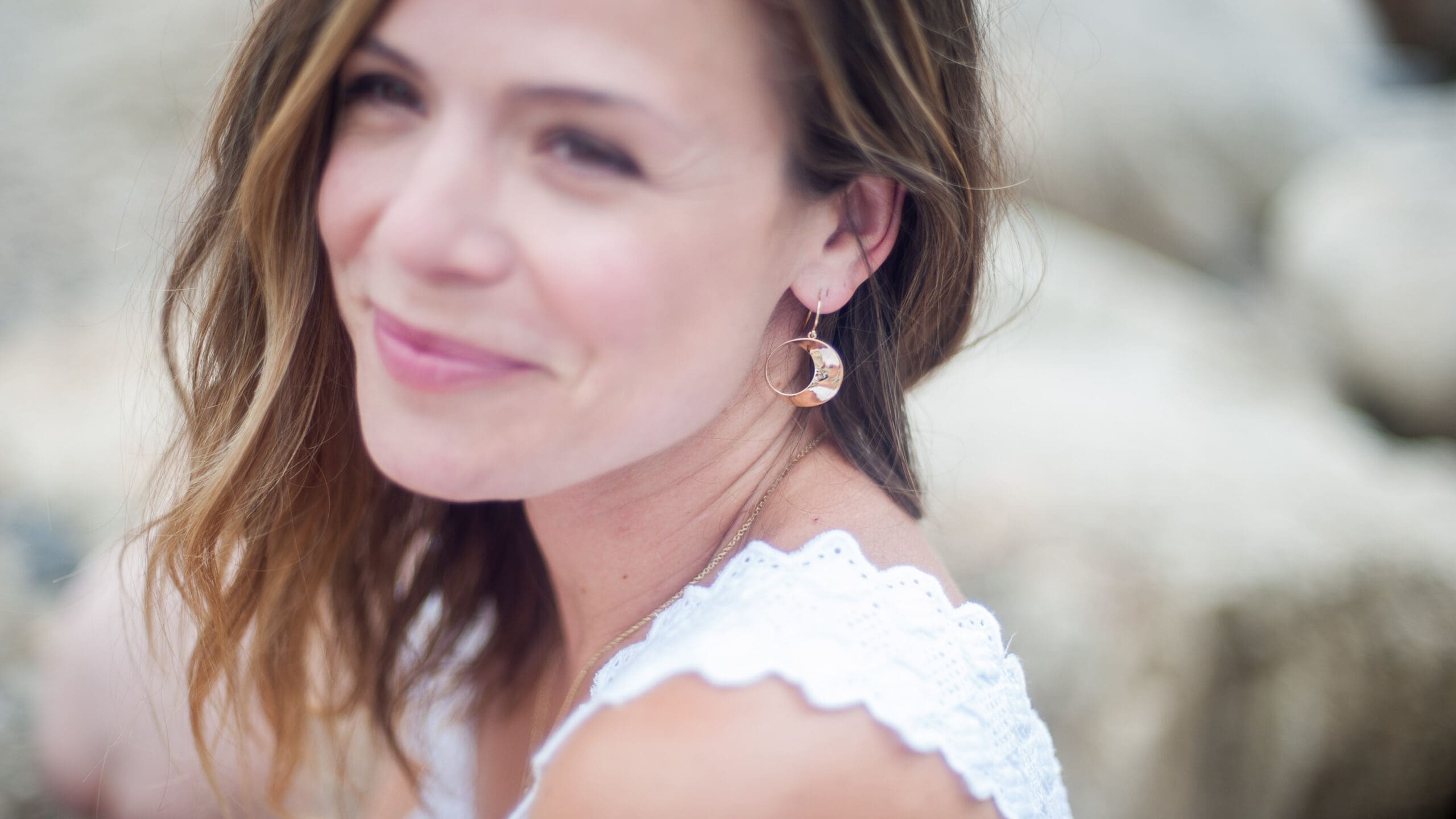 Mobius Dangle Earrings