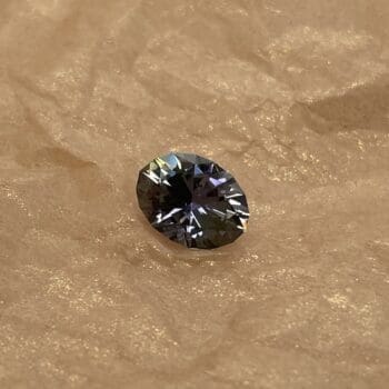 Tanzanite oval - loose