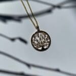 N8438 Diamond Tree of Life Necklace