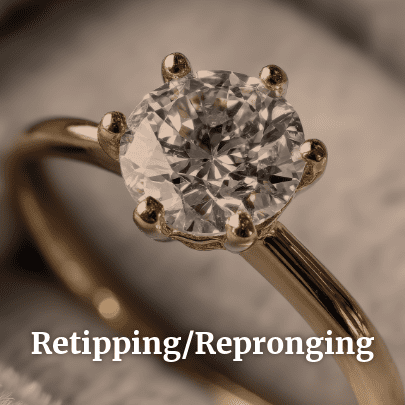 Retipping repronging