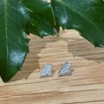 White Gold Diamond Maine Studs
